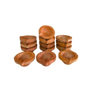 Clay diya Small size