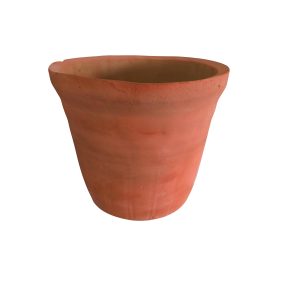 Clay flower pot