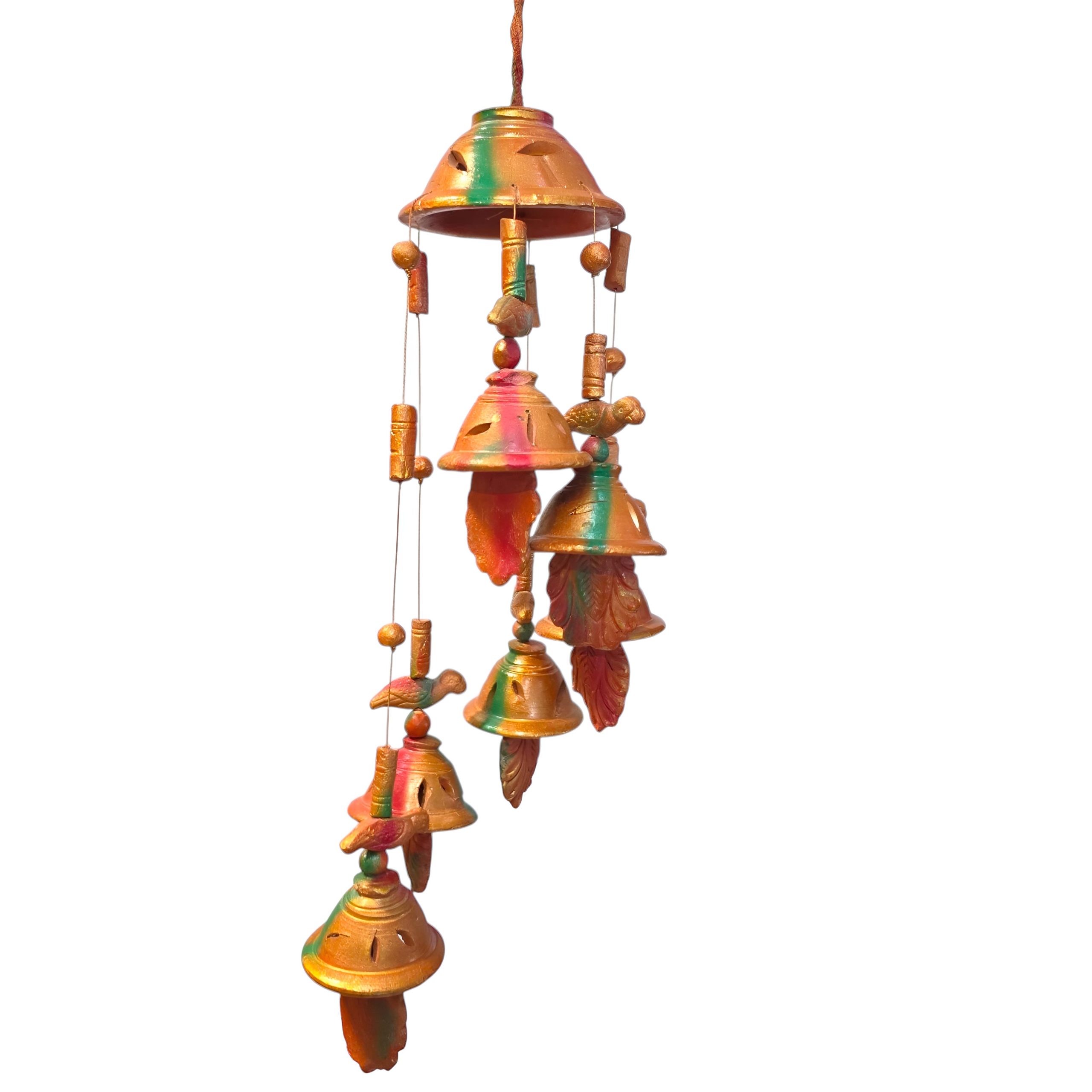 Clay wind chime