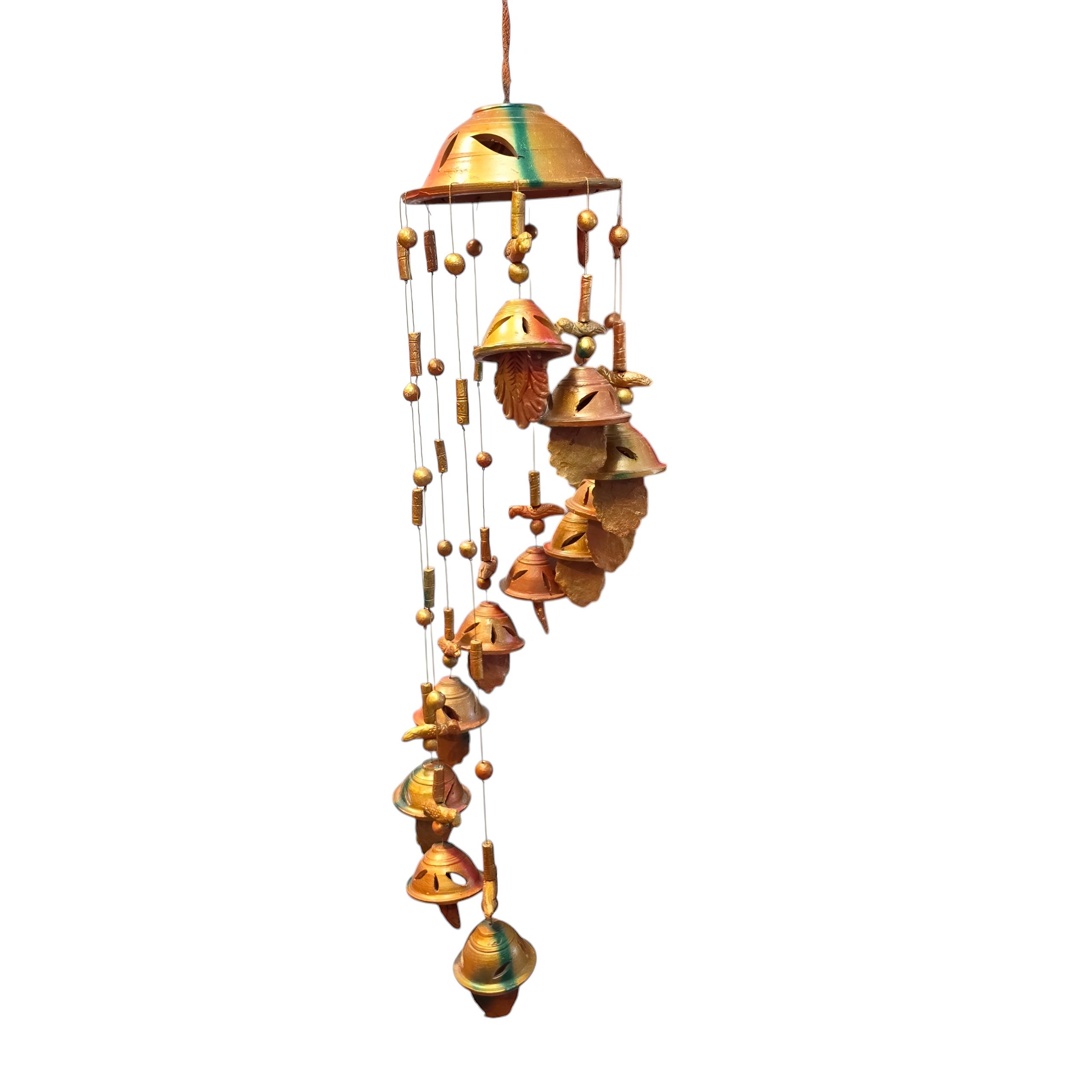 Clay wind chime