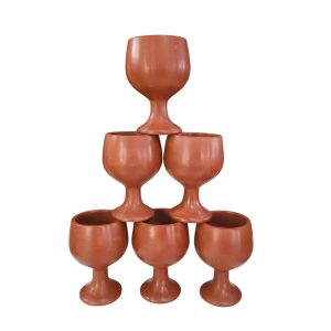 Clay wine glass 180ml wine glass