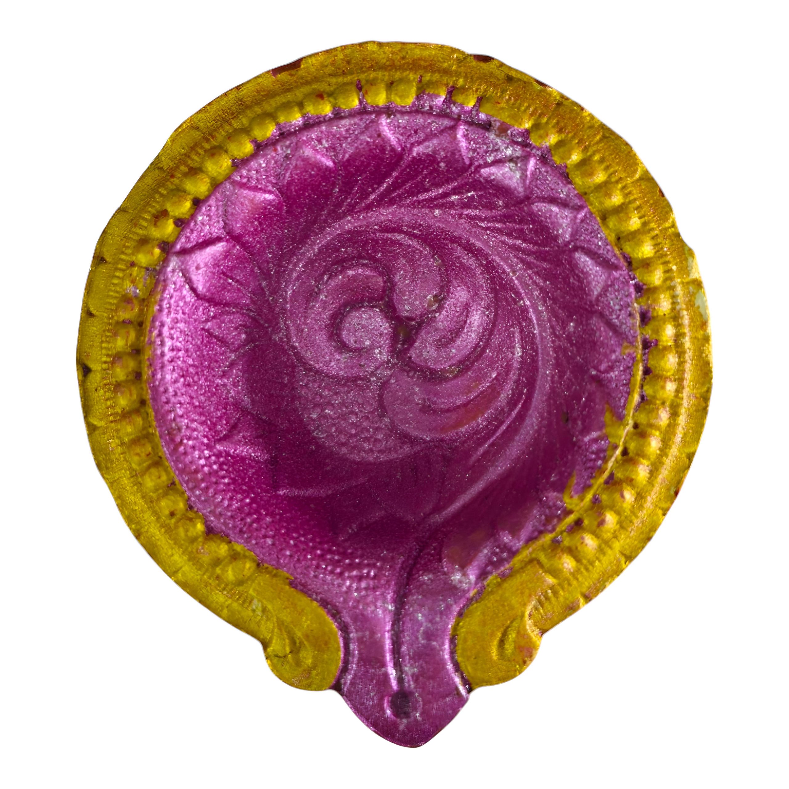 Painted Clay diya