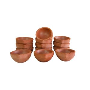 Plain Clay Diya