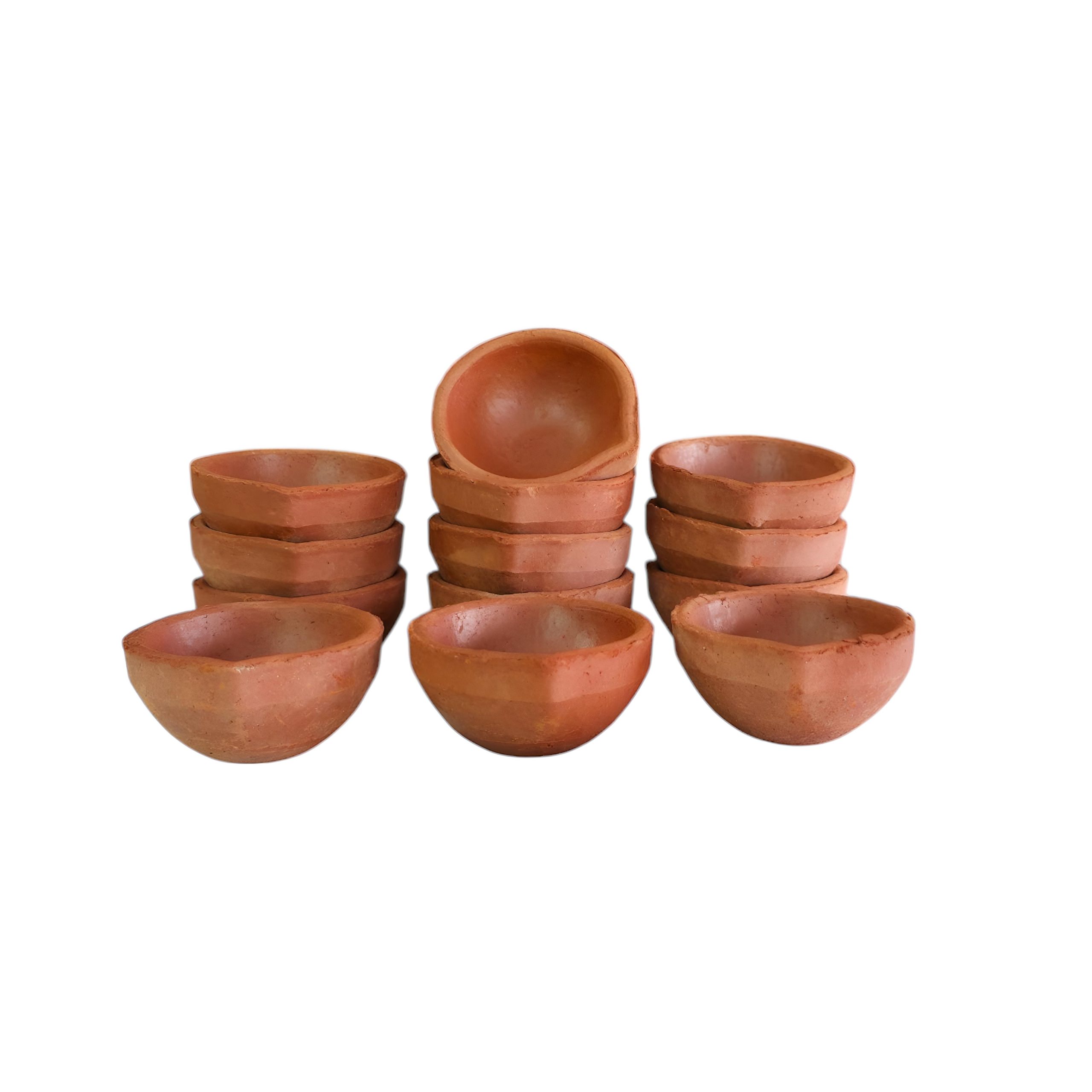 Plain Clay Diya