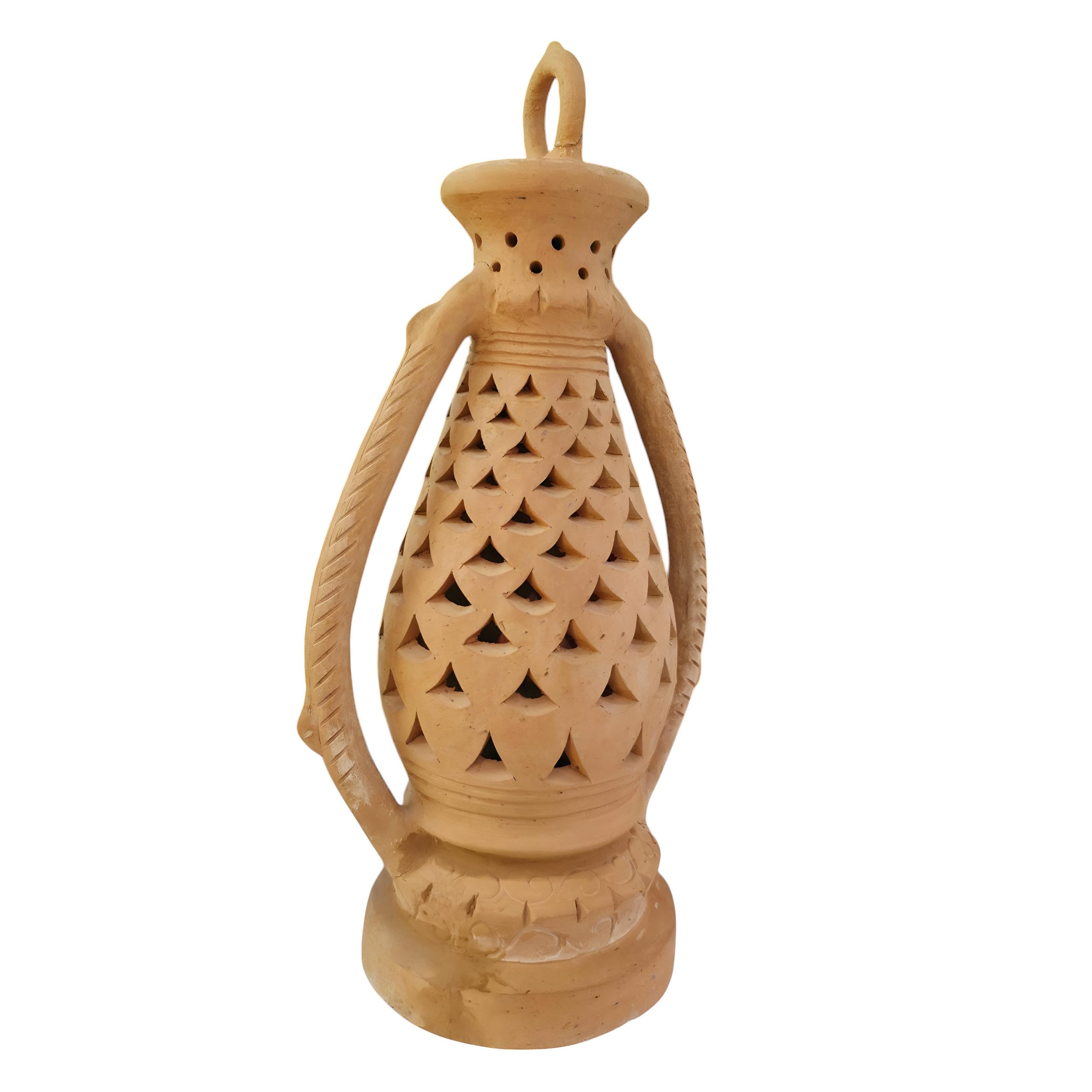Terracota clay lantern H66