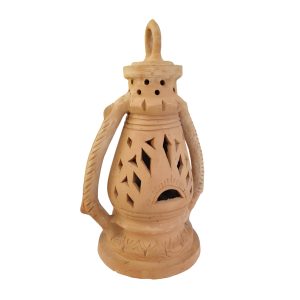 Terracotta clay lantern