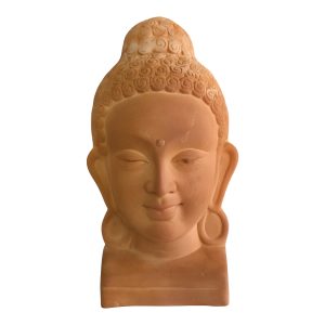 Clay Buddha Head