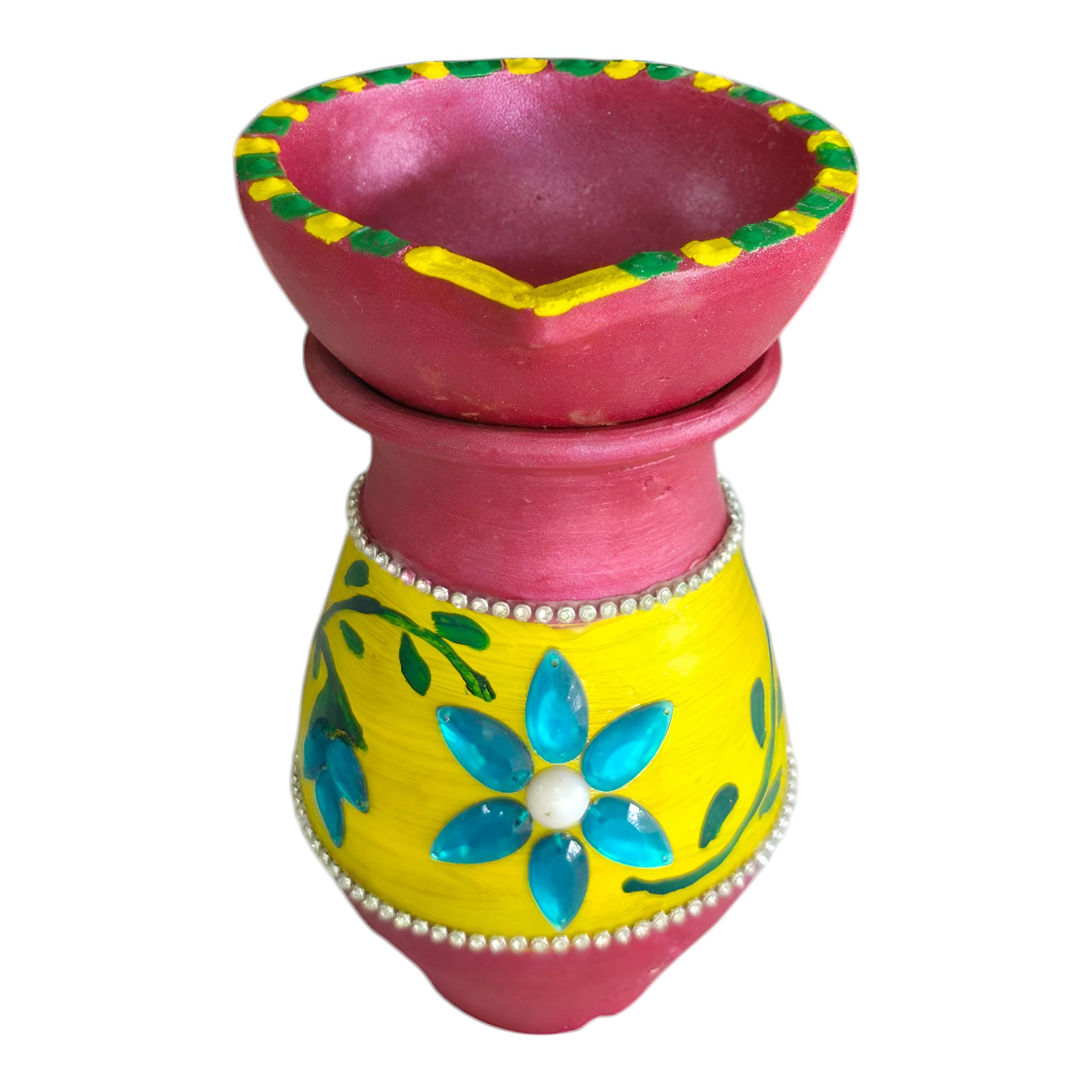 Painting kalash with rhinestone - Image 2